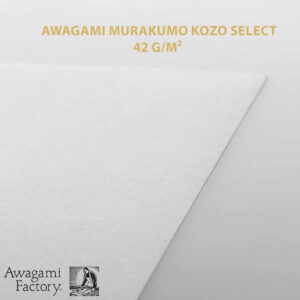 Papier Fineart Awagami Murakumo blanc sélect 42 Montpellier