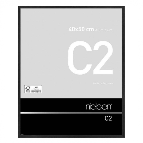 cadre Nielsen c2 noir mat de face Montpellier