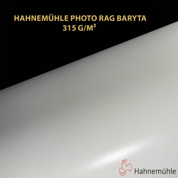Impression et tirage Fineart pigmentaire sur papier Hahnemuhle Photo Rag Baryta 315 à Montpellier