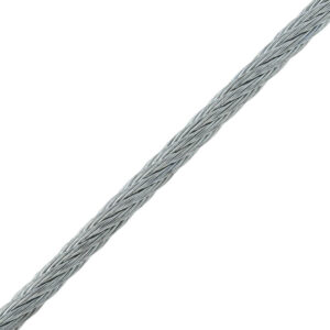 Cable acier pour oeuvre de 20 cm de large